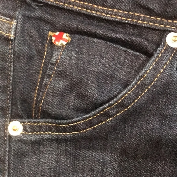 Hudson Jeans  “Beth Baby Boot” DarkWash Flap Pocket Jeans size 26 - Picture 7 of 11